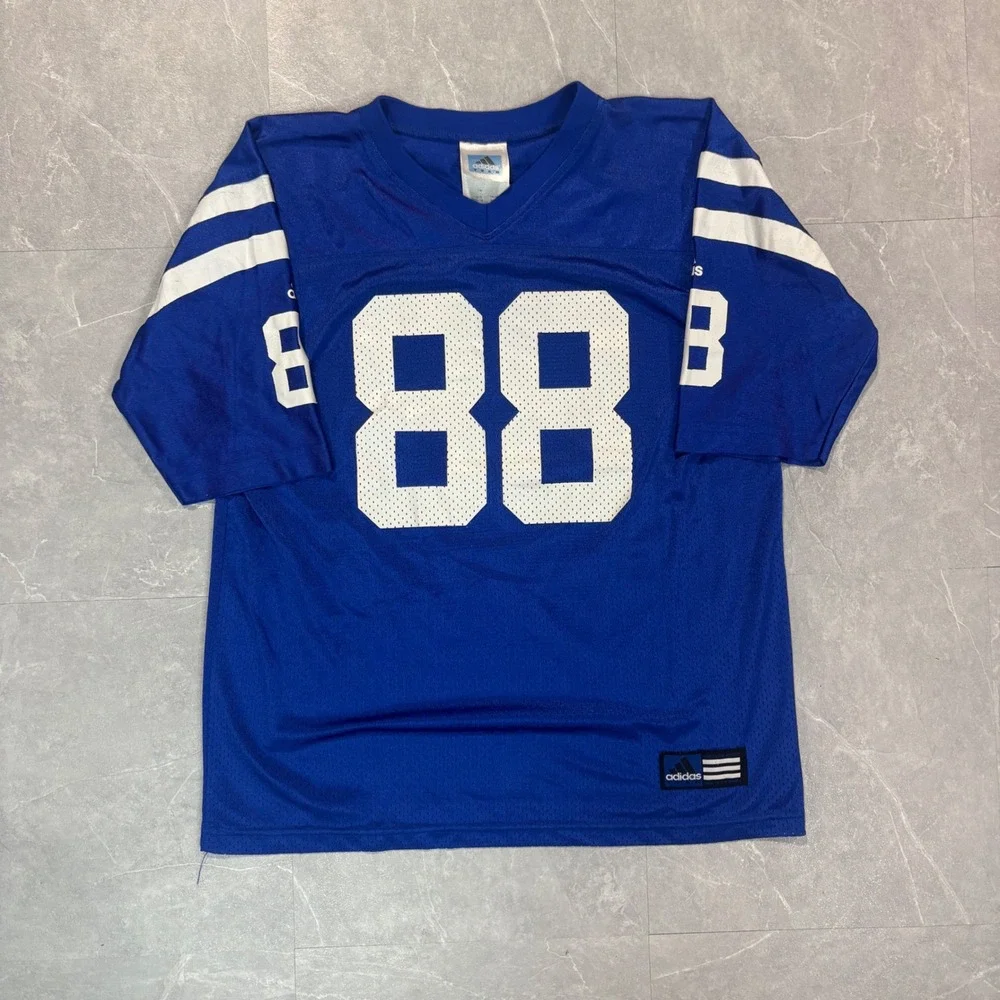 Vintage Adidas Indianapolis Colts Marvin Harrison 88 Jersey Mens XL Blue NFL
